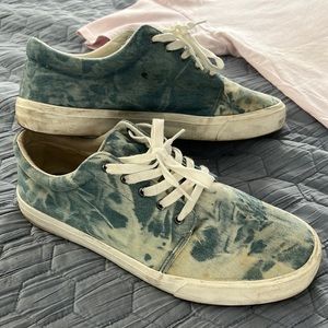 Jean dyed Shoes